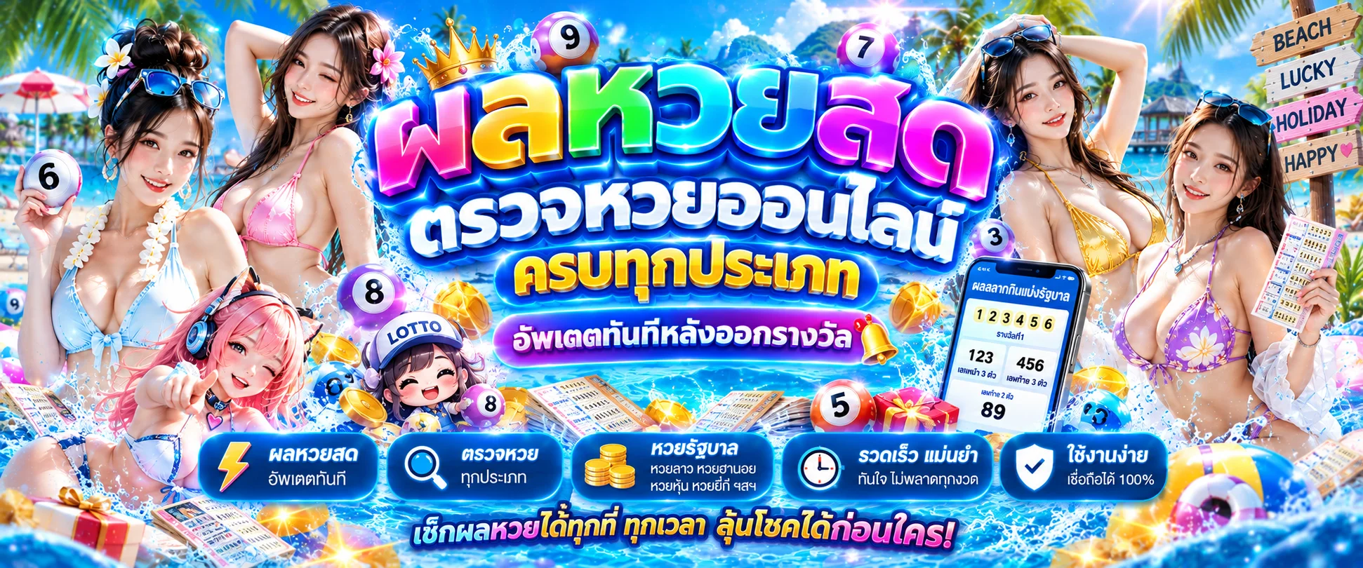 หน้าตรวจผลหวยออนไลน์ในเว็บ พารวย168